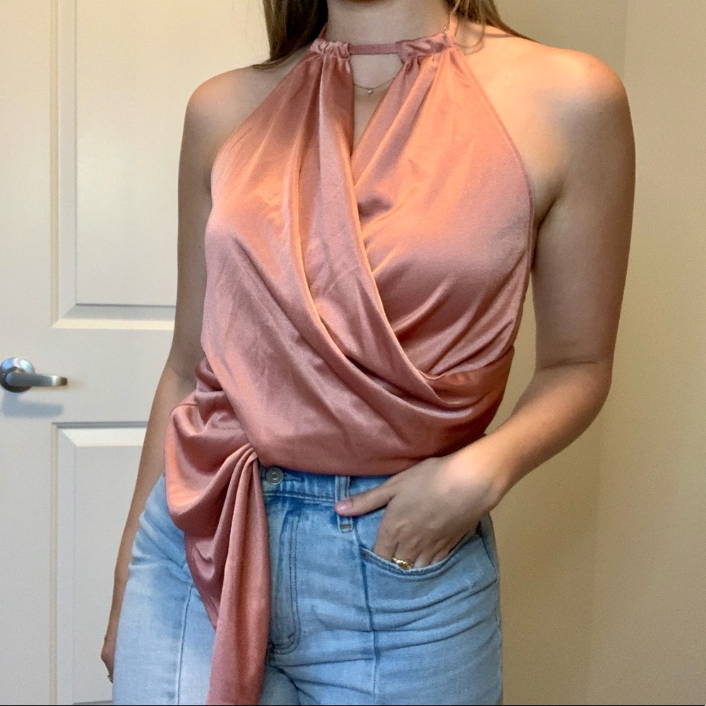 NWT ASOS Halter Blouse